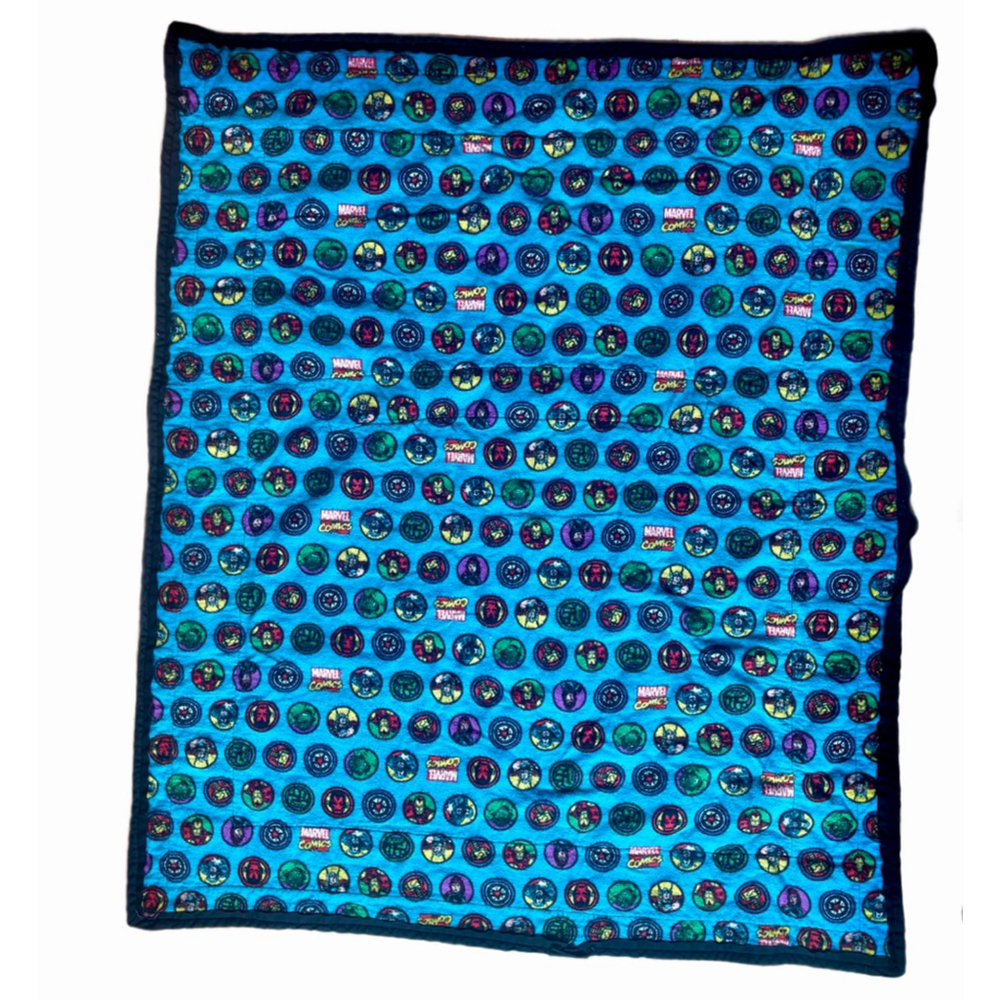 Unbranded Vintage Kids Captain America Comic One Size Quilt - Picture 3 of 6